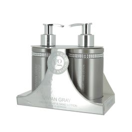 Crystals Set Vivian Gray: Grey Crystals, Hydrating, Hand Lotion, 250 ml + Grey Crystals, Cleansing, Liquid Soap, 250 ml Precio: 19.59000043. SKU: B132A5PREC