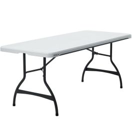 Mesa Plegable Lifetime Blanco Acero Plástico 182 x 73,5 x 76 cm Precio: 80.50000046. SKU: B1A2G73GVK