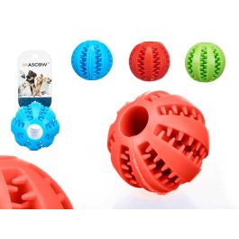 Mascow Bola Dispensador Comida de Silicona para Perros y Gatos 5.5x5.5x5.5 cm Varios Colores (24 Unidades) Precio: 36.49999969. SKU: B1DYHCZSJ3