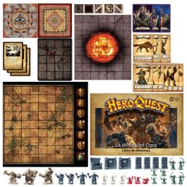 HASBRO Heroquest La Horda del Ogro Expansión Juego de Mesa en Español, 2-5 Jugadores, +14 Años