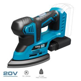 Koma Tools 20v-lm Lijadora Delta 20V 12000 RPM sin Batería ni Cargador Ergonómica con Filtro Recoge Polvo y 2 Lijas P80 Precio: 28.49999999. SKU: S7903571
