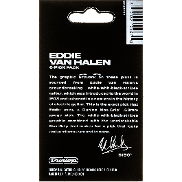 Dunlop Púas Signature Evh Vhi - 0,60 Mm Pack 6