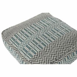 Cojin Suelo Boho DKD Home Decor Azul Blanco 60 x 25 x 60 cm Cojin Suelo Boho DKD Home Decor Azul Blanco 60 x 25 x 60 cm