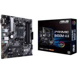 ASUS AM4 PRIME B450M-A II Placa Base para PC, AMD B450 Chipset, Micro ATX Precio: 109.59000008. SKU: S7804884
