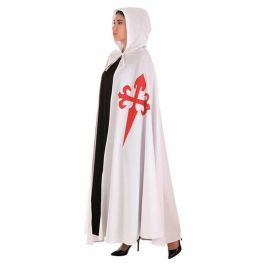 Disfraz adulto capa santiago blanca talla l Disfraz adulto capa santiago blanca talla l
