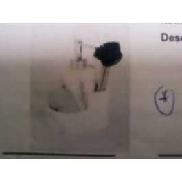 DKD Home Decor Dosificador Moderno Blanco 12.6 x 11.4 x 18.6 cm Resina Inox Colección Chinalight Marble Precio: 8.94999974. SKU: S3036803