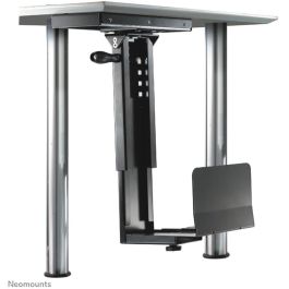 Neomounts CPU-D250BLACK Soporte CPU Bajo Escritorio Giratorio 180°, Universal, 30 kg, H:39-54cm, W:13-23cm, Negro