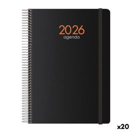 Agenda DOHE SYNCRO Negro 1/4 15 x 21 cm 2026 (20 Unidades) Precio: 175.4984. SKU: B13QBWZ6BS