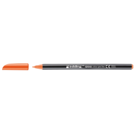 Edding Rotulador 1200 Punta Fina Naranja para Escritura y Diseños