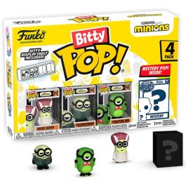 FUNKO Blister 4 figuras Bitty POP Minions Series 2 de 2,2cm con 1 misterioso raro o hiperraro Precio: 15.49999957. SKU: B18QK63CGP