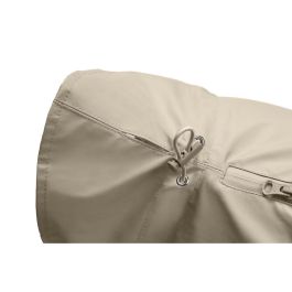 Hunter Abrigo Milford para Perro, Impermeable y Resistente al Viento, con Cremallera para Collar/Arnés, Ajuste Ergonómico, 45 cm Beige