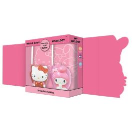 Kids Licensing Hk50203 Walkie Talkie 3D Hello Kitty & Friends, comunicación para niños +3 años