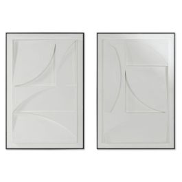 Cuadro Urban DKD Home Decor Blanco Negro 6.5 x 90 x 60 cm (2 Unidades) Precio: 192.49999989. SKU: B1EA6HWCP9