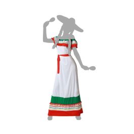 Disfraz para Adultos Multicolor Mejicana XS/S
