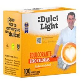 Dulcilight Edulcorante Zero 100 Sobres Precio: 5.786. SKU: B1F3RTEMRP
