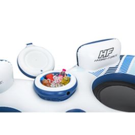 Bestway Rueda Doble Hinchable con Asas Rapid Rider 251x132 cm Playa y Piscina 43113