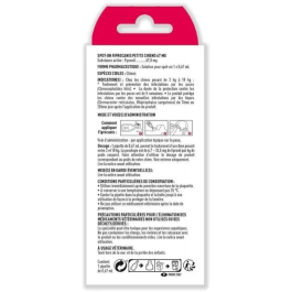 Vetocanis Pipeta 67mg Fipronil Spot-on Control de Pulgas y Garrapatas para Perros Pequeños