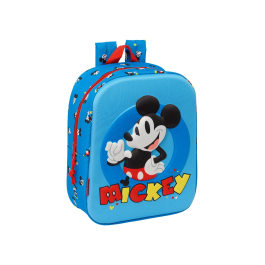 Mochila Escolar Mickey Mouse Clubhouse Azul 22 x 27 x 10 cm 3D Precio: 6.50000021. SKU: B1JGK4BZXB