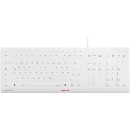 Cherry Keyboard STREAM PROTECT [DE] white grey