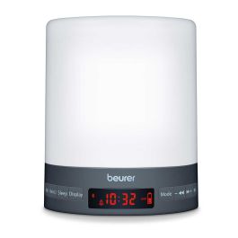 Beurer WL-50 Despertador con Luz LED, Simula Amanecer, Alarma Sonora