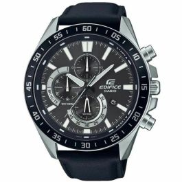 CASIO - Reloj de cuero genuino - EDIFICE - Negro Precio: 104.79000026. SKU: B1HRCDDB4D