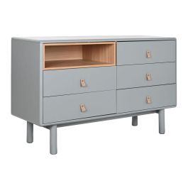 Cómoda Home ESPRIT Azul Gris Natural Polipropileno Madera MDF 120 x 40 x 75 cm Precio: 365.50000036. SKU: B1EEE7HWMB