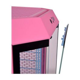 Thermaltake The Tower 300 Bubble Pink Vidrio Templado Caja de PC Rosa