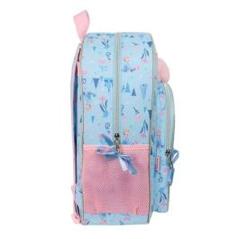Mochila Escolar Frozen Ice magic Azul 33 x 42 x 14 cm
