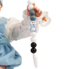 Muñecas Guca 10279 Muñeco Reborn Bruno 42 cm Pintado a Mano con Detalles de Bebé Real Cuerpo de Tela y Extremidades de Vinilo. Incluye Pañal