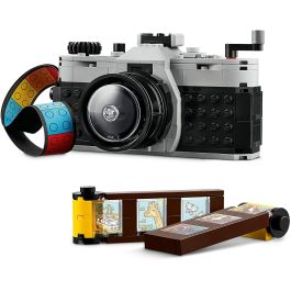 Lego 31147 Creator Cámara Retro 3en1, Juguete Transformable con 3 Modelos, Decoración de Oficina y Dormitorio