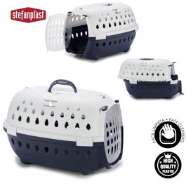 Transportin Plastico Chic Azul Marino Stefanplast 50X34CM (6 Unidades) Transportin Plastico Chic Azul Marino Stefanplast 50X34CM (6 Unidades)