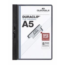 Dosier Clip Duraclip Pvc A5 2217 Pinza Metal 30H Negro 25 unidades Precio: 47.88999952. SKU: B14TT3DXVD