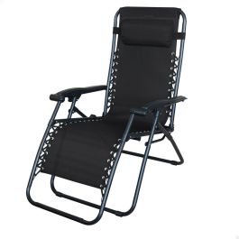 Tumbona Aktive Negro 52 x 102 x 68 cm Tumbona Aktive Negro 52 x 102 x 68 cm
