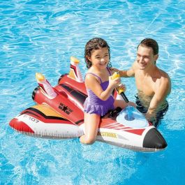 Figura hinchable avion con lanzador de agua 117x117 cm. (+ 3 años) - modelos surtidos Figura hinchable avion con lanzador de agua 117x117 cm. (+ 3 años) - modelos surtidos