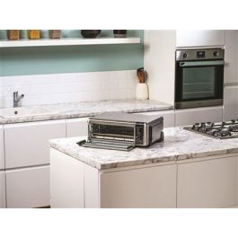 Ninja SP101EU Minihorno de Sobremesa 8 en 1 Vertical Compacto con Tecnología Digital Crisp y Aire Caliente - Ideal para Cocinas Pequeñas