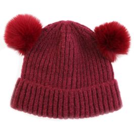 Gorro con 2 pompones