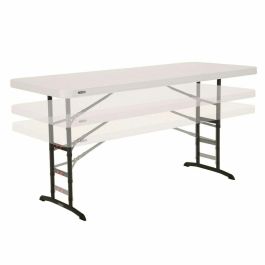 Mesa Plegable Lifetime Blanco Rectangular Acero Plástico 183 x 76 cm Precio: 121.49999983. SKU: B174VTEESH