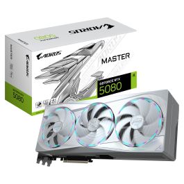 Gigabyte RTX 5080 16GB GDDR7 Aorus Master Ice 3Fan white, GV-N5080AORUSM ICE-16GD Precio: 1751.49999981. SKU: B1BQ2J3Q64
