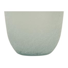 DKD Home Decor Jarron Mediterraneo F632 Azul Celeste 16 x 38 x 16 cm