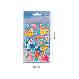 Imaginovo Pegatinas Luminosas Submarino con Relieve 190x105 mm en Blister