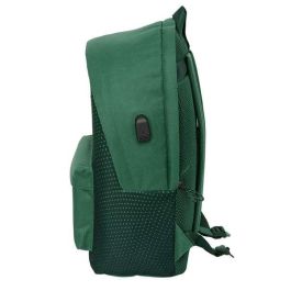 Mochila Safta Doble Para Portatil 15,6-' + Usb Resistente Agua Real Betis Balompie 440x310x180 mm Mochila Safta Doble Para Portatil 15,6-' + Usb Resistente Agua Real Betis Balompie 440x310x180 mm