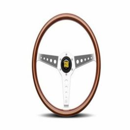 Momo MOMVCALIFWOOD36 Volante deportivo para coche, modelo California clásico con acabado de madera, 360 mm de diámetro