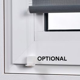 Cintacor - Stor Planet Estor enrollable Clip & Fix Noche y Día Plata 150 x 180 cm