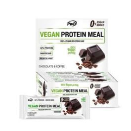 PWD NUTRITION Vegan Protein Meal Barritas Choco-Coffee 12 Uds. 32% Proteína Vegana, Sin Azúcar, Saciantes Precio: 20.5900002. SKU: B1DHA6ER59