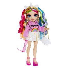 Muñeca rainbow high crystal fashion doll- amaya 30 cm. con 5 accesorios y un anillo para ti