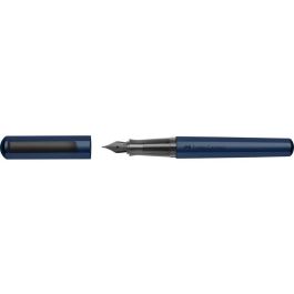 FABER-CASTELL Pluma Estilográfica Hexo Azul Plumín M