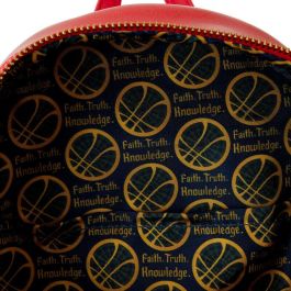 Loungefly Mochila mini Marvel Doctor Extraño, cuero vegano, detalles metálicos y purpurina, 22.5x26.25x11.25cm