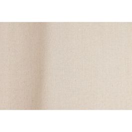 DKD Home Decor Cortina Cottage Natural de Poliéster con Trabillas y Lazos 260 cm Largo x 140 cm Ancho