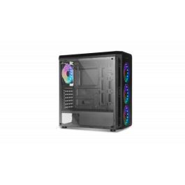 NOX NXHUMMERTGM Caja Semitorre ATX RGB USB3.0 Cristal Templado Negro
