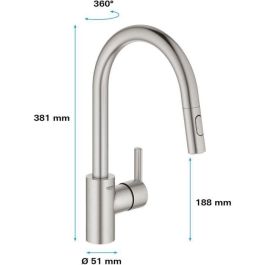 Grohe GRO4005176467066 Mezclador Monomando para Fregadero Grohe GRO4005176467066 Mezclador Monomando para Fregadero